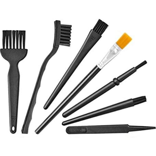 8 in 1 Anti Static Brushes Portable Handle Cleaning Keyboard Brush Kit for Computer and Small Spaces