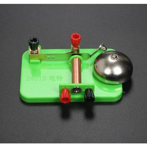 Electric bell experiment junior high school physics equipment primary fun science teaching electromagnetic iron relay wholesale