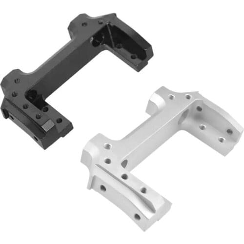 Front Bumper Mount Servo Bracket Front Steering Gear Bracket for 1/10 SCX10 II 90046 90047 RC Car Accessories