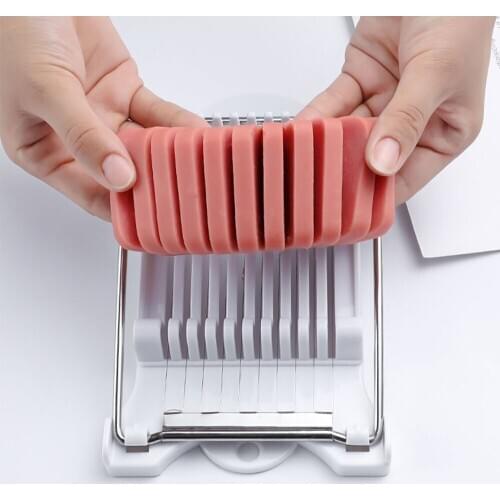 Kitchen Home Meat Slicer Home Hand Pressure Cutting Ham Artifact Banana Cucumber Slice Multifunctional Egg Slice Segmentation