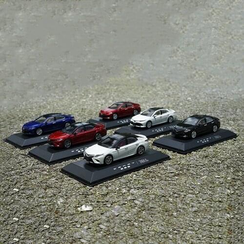 1/43 Metal alloy die-casting car model GAC Toyota New eighth-generation Camry Adult collection Holiday gifts Family display