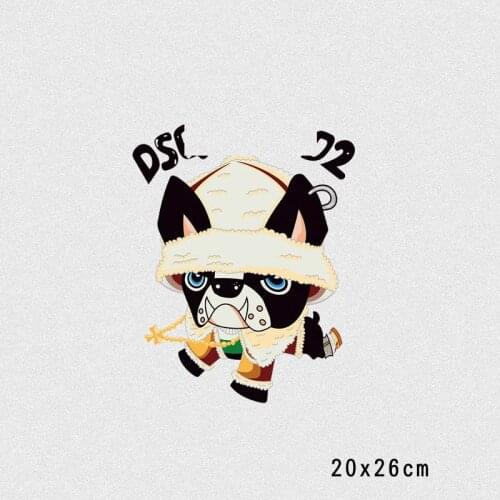 Fasion Men Letter Patches Hot Heat Transfer Cloth Printing Sticker DIY Iron On Clothing Bag Shoes Customization Logo