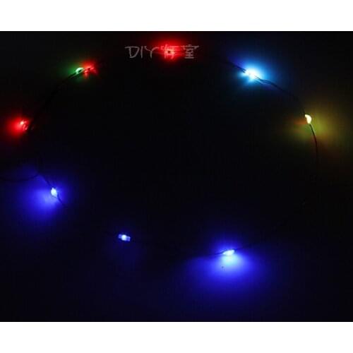 Multi Colour Changing Light String Led Light Set Compatible For Legoeds City Street Single Lamp Battery Box USB DIY Toys