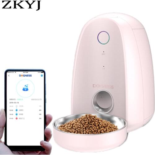 New Mobile Phone Smart 2L Pet Feeder Cat And Dog Food Automatic Dispenser Cats And Dogs Remote Timing Feeding Scientific Feeding