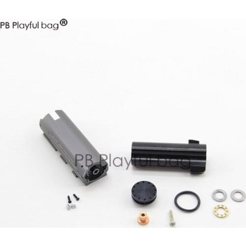 PB Playful bag Outdoor sports cs toy AKA M870 CNC air pump head guard modified three-piece water bomb gun ATI slag change PD85