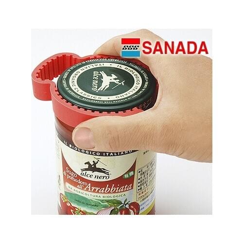 Slip-resistant silica gel cans bottle jar opener decapsulation device