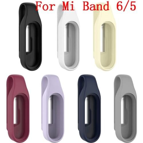 Universal Portable Steel Clips For Mi Band 6 5 Smart Watch Replacement Strap Buckles For Xiao-mi Bracelet 6/5 Smart Accessories
