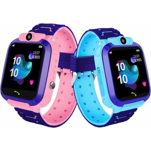 Waterproof Kids Locator Watch Q12 Smart Watch SOS Anti-lost Baby Clock Call Location Tracker No Sim Card Real Phone Toy