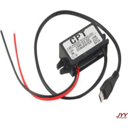 Charger DC Converter Module 12V To 5V 3A 15W with Micro USB
