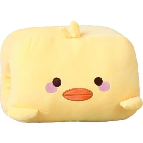 Winter Hand Warmer Cartoon Animal Plush Soft Stuffed Doll Home Decor Ornament Pillow Toy Sofa Cushion Pillow Girl Festival Gift