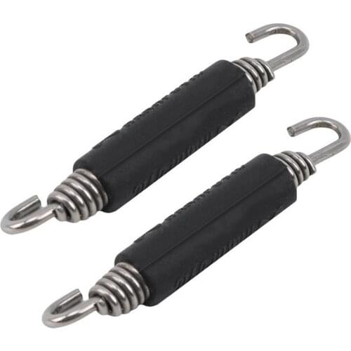 2PCS Hard Mini Universal Exhaust Pipe Spring Hook Practical Thicken Lengthen Durable Stainless Steel Motorcycle accessories