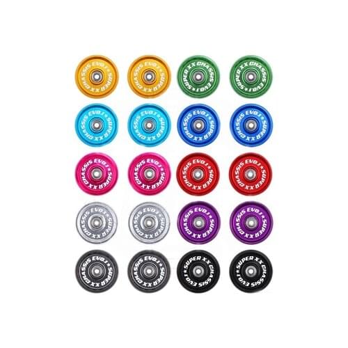 2pcs Tamiya Mini 4WD Racer Self-made Learning Four-wheel Drive Accessories Guide Wheel SXX EVO 19mm Lettering Guide Wheel 94780R