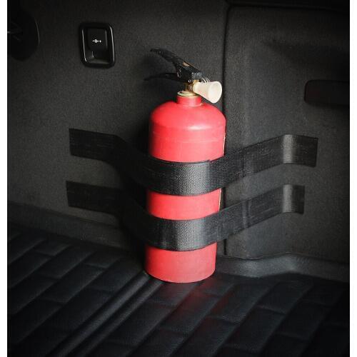 4 Pcs/set Car fire extinguisher strap for SEAT Ibiza Leon Toledo Arosa Alhambra Exeo Supercopa Mii Altea Cordoba