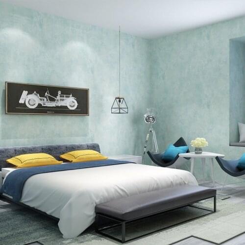 American Rustic Retro Industrial Wallpaper Rolls Vintage Non-woven Solid Color Contact Paper Living Room Bedroom Home Decor 10M