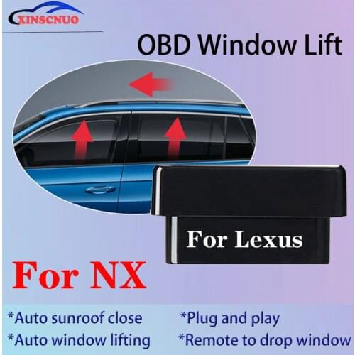 New Car OBD Window Lift For Lexus NX 2015-2016 Close sunroof Controller Automatic Device Remote Control Close Open Pause Windows