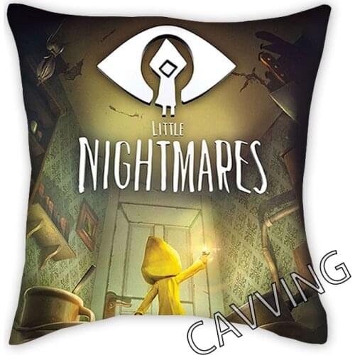 Little Nightmares 3D Printed Polyester Decorative Pillowcases Throw Pillow Cover Square Zipper Pillow Cases Fans Gifts