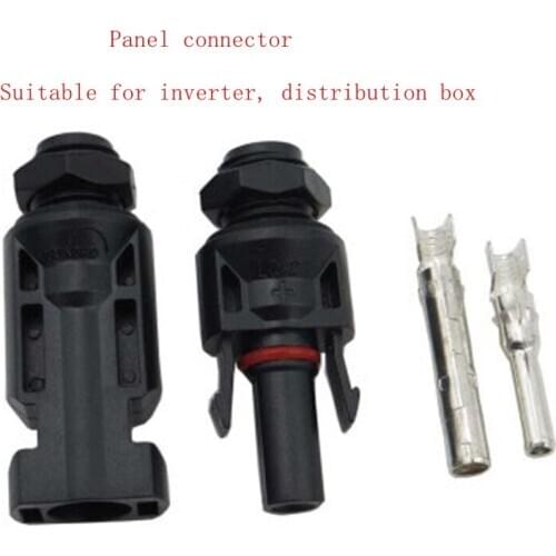 1set Power generation panel male male plug 30/45/60/80A connector photovoltaic module solar panel connector pin