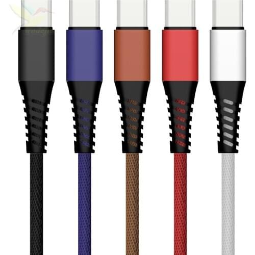 Type C Cable prime cost for Samsung s8 S9 Plus Note 8 S8 Type-C Cable Data Sync Woven design Fast Charge Cabel USB C USB-C 300 p