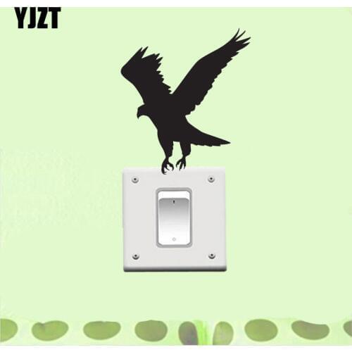 Flying Eagle Wall Vinyl Artistic Switch Sticker Animal Decal Decor Kitchen 8SS-0207