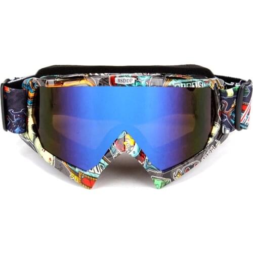 BSDDP Outdoor Motorcycle Goggles Cycling Off-Road Ski Sport ATV Dirt Bike Racing Glasses For Men Women Motocross Goggles