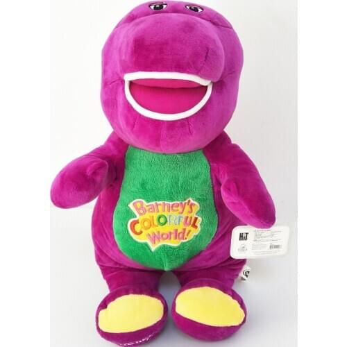 NEW Purple cute dinosaur Barney doll children plush toy kid Stuffed toy Barney