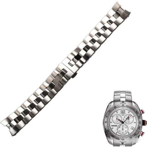 WENTULA watchbands for T076.417 stainless steel solid band strap watch band