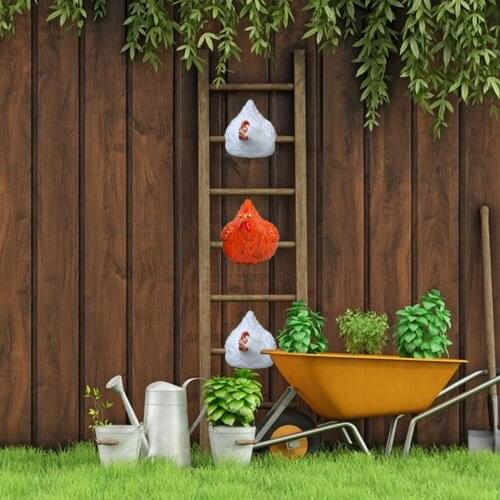 Hen Statue Animal Model Ornaments Outdoor Garden Decoration Ladder Ornaments, Hen Resin Crafts Sculpture Ornaments