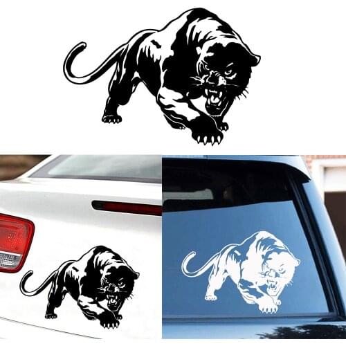 Fashion Tiger Car Stickers And Decals Funny For Rearview Mirror Side Stripe Vinyl Truck Vehicle Body Accessories WaterProof