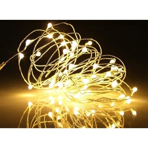 2/5/10M LED String Lights Copper Wire Fairy lights Night Light For Christmas Garland Bedroom Wedding Party Home Decoration Lamp