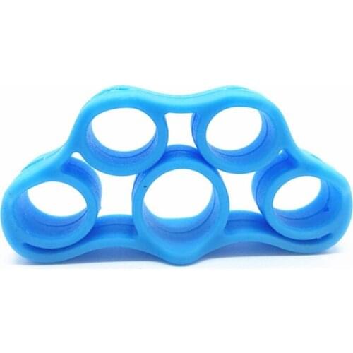 X5QF Hand Gripper Silicone Finger Expander Exercise Hand Grip Wrist Strength Finger Exerciser Resistance Band Fitness