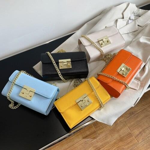 Women Crossbody Bag Flap Bags For Women 2021 High Quality PU Leather Chain Shoulder Messenger Bags Female Handbag And Purse