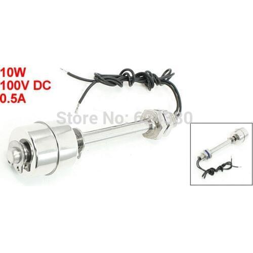 ZS10010 Fish Tnak Pool Liquid Water Level Sensor Vertical Stainless Steel Single Ball Float Switch New