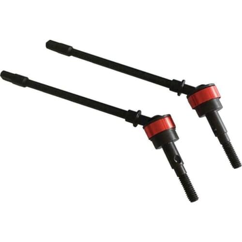 1Pair Stainless Steel Cvd Drive Shaft Front Axle Rc Parts for Axial Scx10 Crawler Rc Car