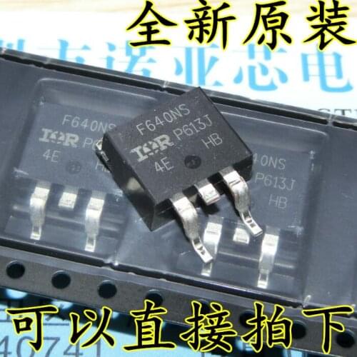 10piece) 100% New IRF640NSTRLPBF IRF640NS F640NS TO-263 Original IC chip Chipset BGA In Stock