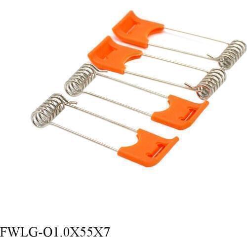 FUMAO 100pcs custom ceiling spring clips for recessed lighting in LED Panel