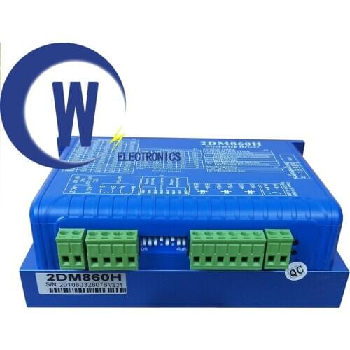 2-phase Digital Stepper Motor Driver 2DM860H 2.1A-8.4A 24-80V AC & DC Universal For NEMA 34 Series Stepper Motor