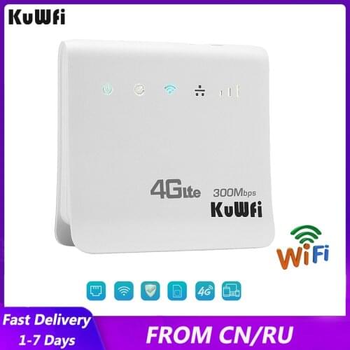 Unlocked 300Mbps Wifi Router 4G LTE CPE Wireless Mobile Router With LAN Port SIM Card Solt