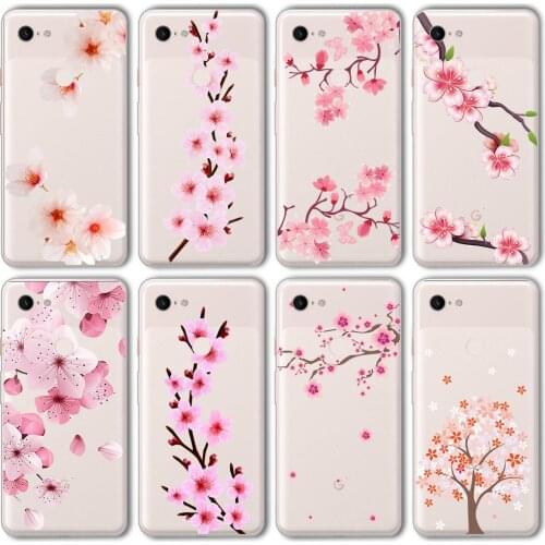 Ciciber Funda Case for Google Pixel 5 4 3 2 XL Luxury Fashion Vogue Art Flowers Fashion Soft Silicone For Google Pixel 4a 3a XL