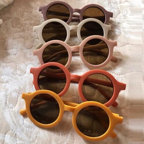 Childrens Infants Retro Solid Color Cute Outdoor Beach Protection for Kids