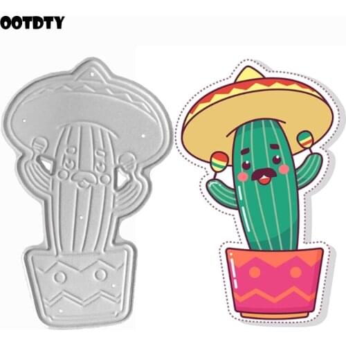 Uncle Cactus Metal Cutting Dies Stencil Scrapbooking DIY Album Stamp Paper Card Embossing Decor Craft New Dies for 2021