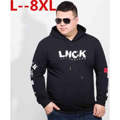 8XL 7XL Shirt Men Brand Fashion MenS Hooded Stitching Design Tops & Tees T Shirt Men Long Sleeve Slim Male Tops