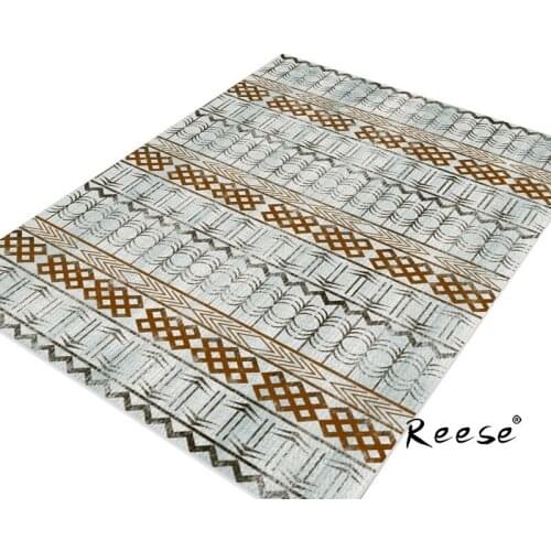 Reese Printed Carpet Bedroom Retro Stripes Pattern Decoration Salon Home Rugs For Living Room Customizable Washable Anti Slip