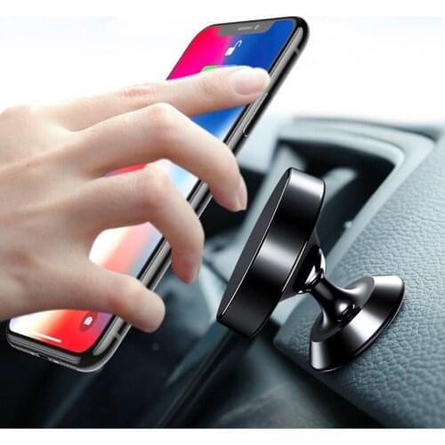 Magnetic Car Phone Holder Stand Cellphone Support For kia rio x-line rav4 h4 prado 150 land cruiser 200 nissan juke