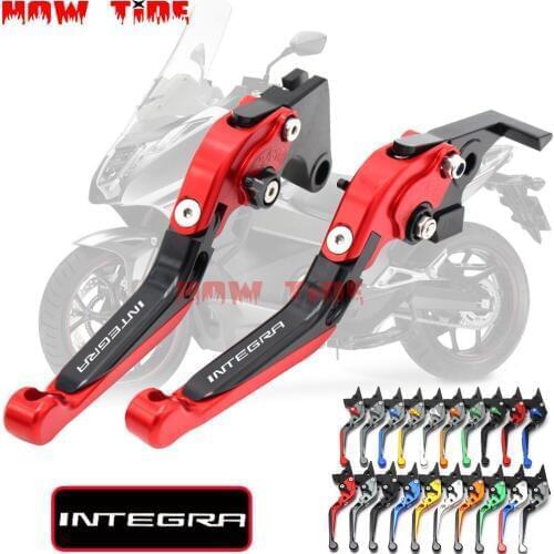 Motorcycle Folding Extendable CNC Moto Adjustable Clutch Brake Levers For Honda Integra 750 DCT Integra750 2014-2018