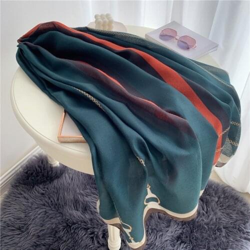 Luxury Soft 180*90cm Cotton Scarf For Women Headscarf Hijab Shawls and Scarves Head Wraps Neckerchief Female Pashmina Foulard