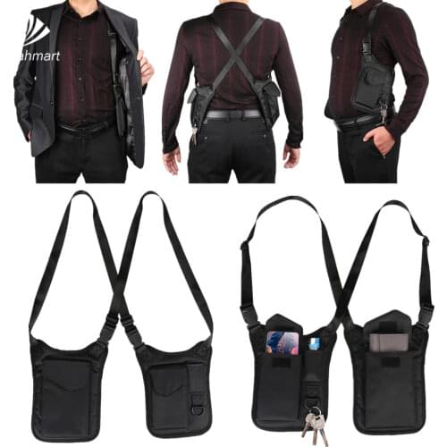 Tactical Underarm Bag Men Hidden Agent Molle Combat Shoulder Bag Multifunction Outdoor Travel Wallet Phone Key Anti Theft Bag