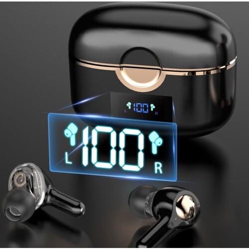 TWS 4 Microphone Wireless Bluetooth Earphones Earbuds HiFi Noise Cancelling Headsets Sports Waterproof Touch Control Headphones