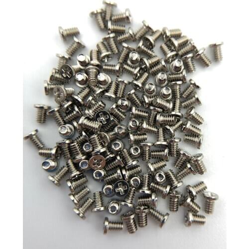 M1.6 phillips round thin head screws electronic micro male bolt thread small 1.3/1.5/2/2.5/3/3.5/4/4.5/5/6/8/10mm long 200pcs