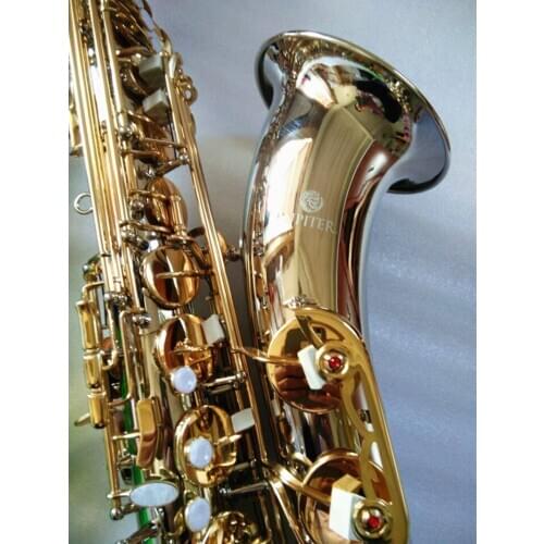 Jupiter JTS-1100SG Bb Real Photos New Tenor Saxophone Brass Silver Nickel Body Gold Key B Flat Sax Instrument With Case Free