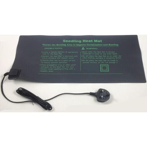 1PC Seedling Heat Mat Seed Plant Waterproof Germination Propagation Heating Pad Indoor Garden Supplies UK Plug